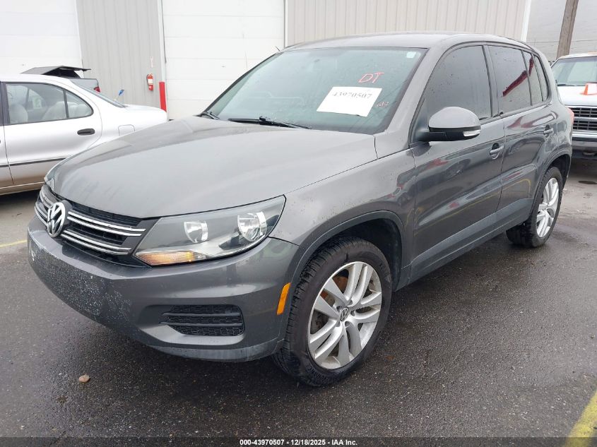 2012 Volkswagen Tiguan S VIN: WVGAV7AX5CW002205 Lot: 43970507