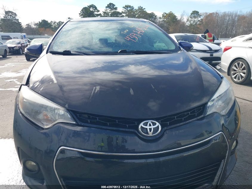2014 Toyota Corolla S Plus VIN: 2T1BURHE4EC136940 Lot: 43970512