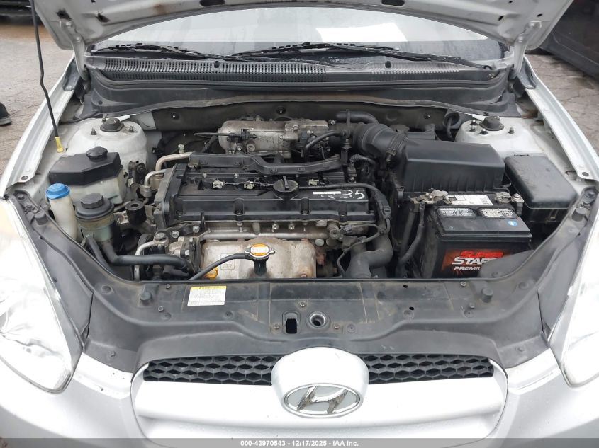 2008 Hyundai Accent Gs VIN: KMHCM36CX8U093825 Lot: 43970543