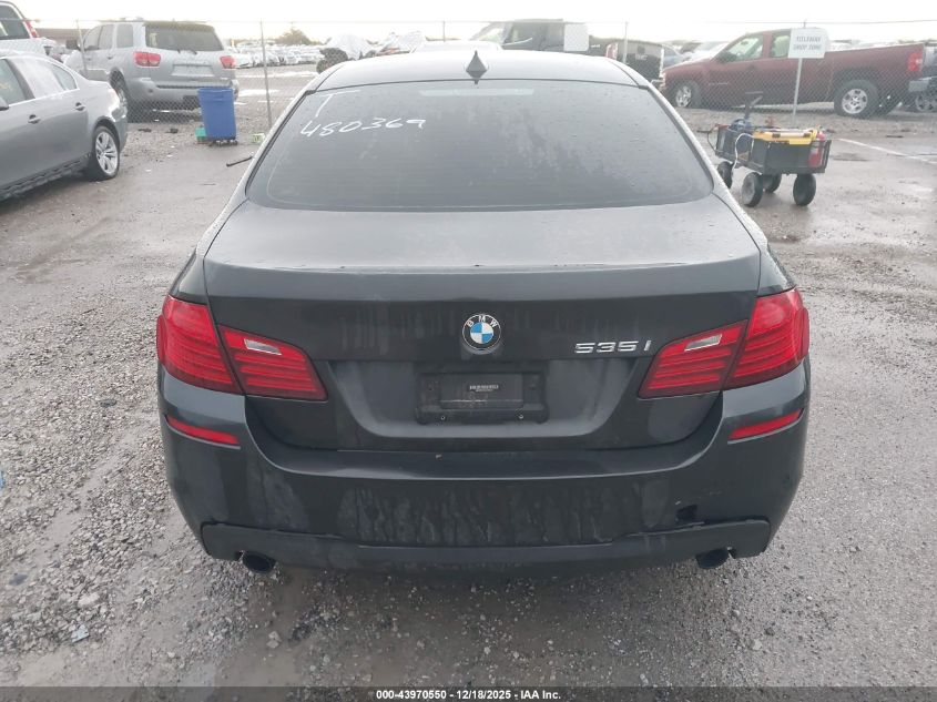 2014 BMW 535I VIN: WBA5B1C59ED480369 Lot: 43970550