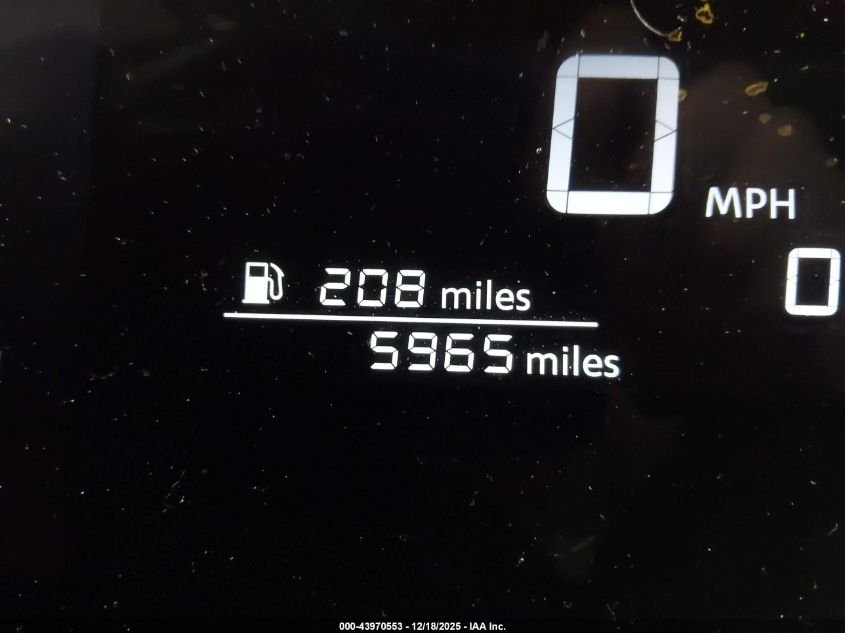 2025 Nissan Kicks Sv Intelligent Awd VIN: 3N8AP6CB9SL413433 Lot: 43970553