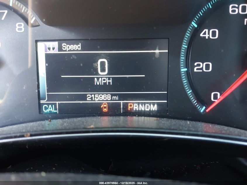 2015 Chevrolet Impala 2Lt VIN: 2G1125S39F9208713 Lot: 43970564