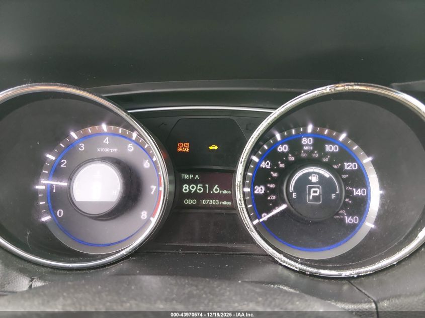 2011 Hyundai Sonata Limited VIN: 5NPEC4AC1BH074255 Lot: 43970574