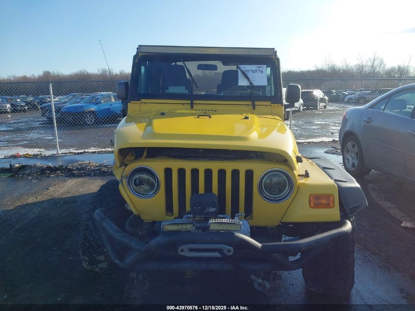 2006 Jeep Wrangler X VIN: 1J4FA39S56P741882 Lot: 43970576