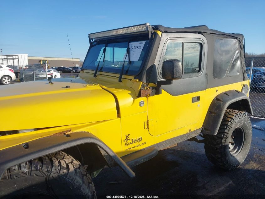 2006 Jeep Wrangler X VIN: 1J4FA39S56P741882 Lot: 43970576