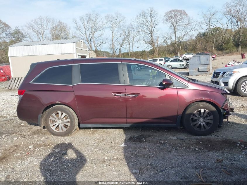 2014 Honda Odyssey Ex-L VIN: 5FNRL5H68EB079785 Lot: 43970580