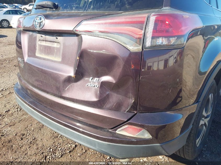 2018 Toyota Rav4 Le VIN: 2T3BFREV9JW719681 Lot: 43970589