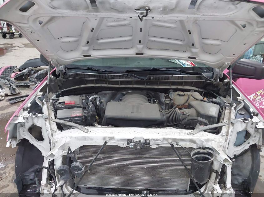 2021 Chevrolet Silverado 1500 2Wd Long Bed Wt VIN: 3GCNWAEFXMG396124 Lot: 43970606