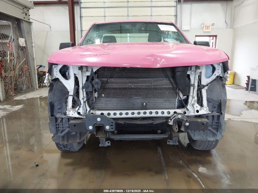 2021 Chevrolet Silverado 1500 2Wd Long Bed Wt VIN: 3GCNWAEFXMG396124 Lot: 43970606