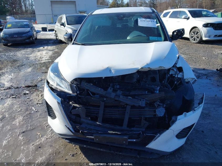 2022 Nissan Kicks S Xtronic Cvt VIN: 3N1CP5BV0NL528181 Lot: 43970613