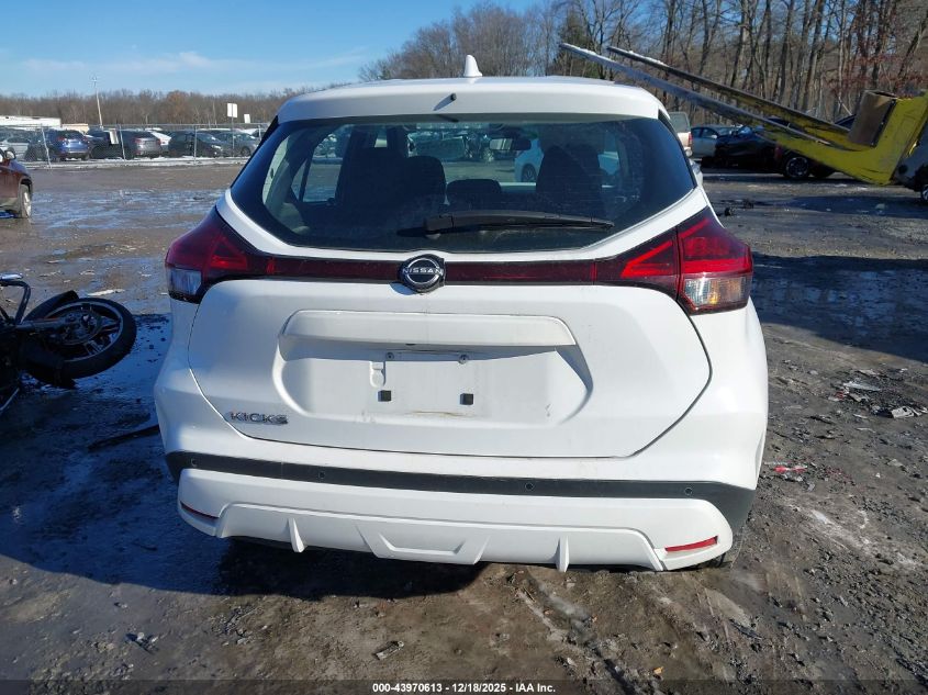 2022 Nissan Kicks S Xtronic Cvt VIN: 3N1CP5BV0NL528181 Lot: 43970613