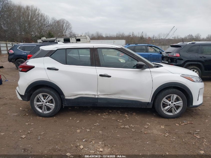 2022 Nissan Kicks S Xtronic Cvt VIN: 3N1CP5BV6NL507593 Lot: 43970615