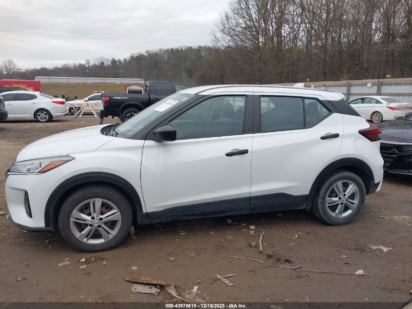 2022 Nissan Kicks S Xtronic Cvt VIN: 3N1CP5BV6NL507593 Lot: 43970615