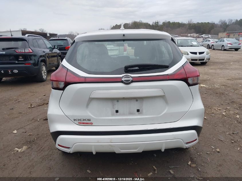 2022 Nissan Kicks S Xtronic Cvt VIN: 3N1CP5BV6NL507593 Lot: 43970615