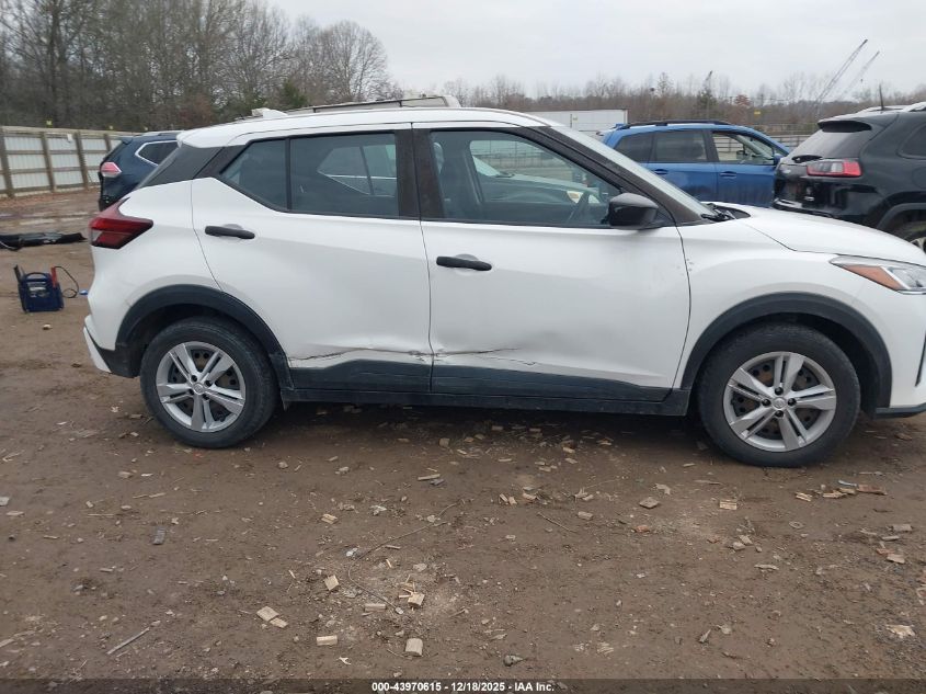2022 Nissan Kicks S Xtronic Cvt VIN: 3N1CP5BV6NL507593 Lot: 43970615