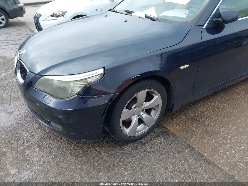 2008 BMW 528I VIN: WBANU53508CT19033 Lot: 43970625