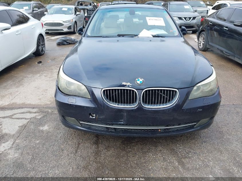 2008 BMW 528I VIN: WBANU53508CT19033 Lot: 43970625