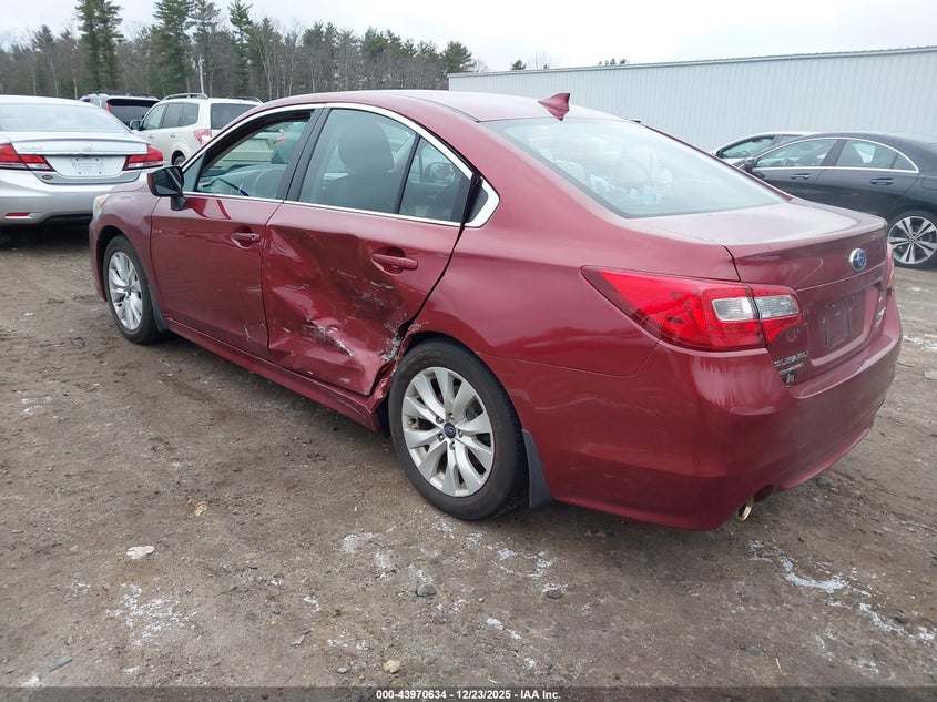 2016 Subaru Legacy 2.5I Premium