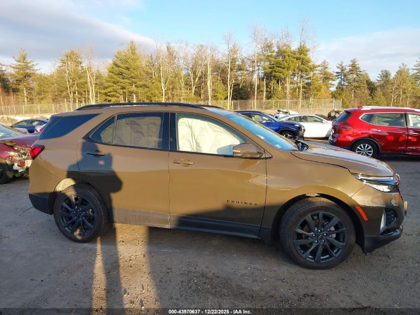 2024 Chevrolet Equinox Awd Rs VIN: 3GNAXWEG1RL181822 Lot: 43970637