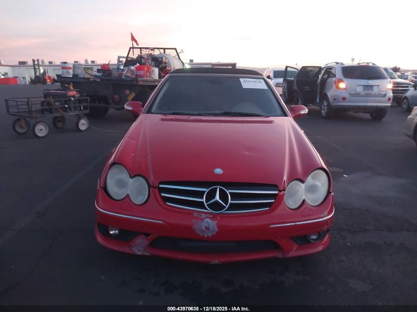 2009 Mercedes-Benz Clk 550 VIN: WDBTK72F69T104262 Lot: 43970638