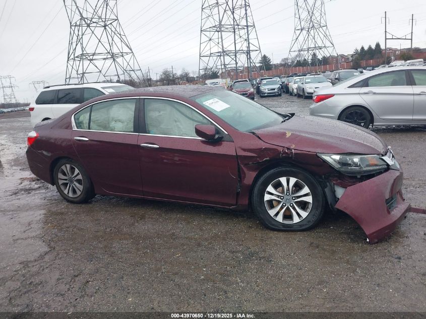 2014 Honda Accord Lx VIN: 1HGCR2F3XEA084931 Lot: 43970650