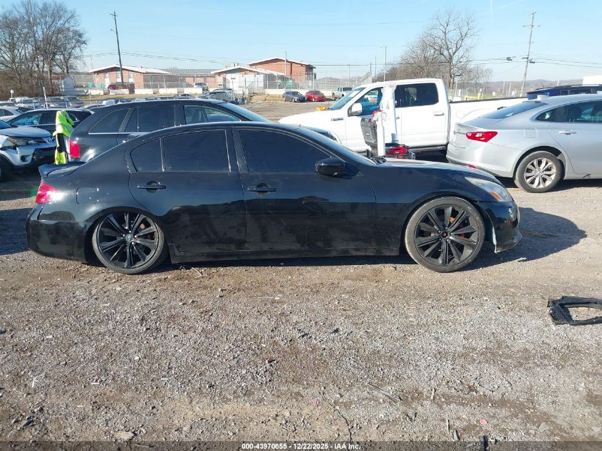 2013 Infiniti G37X VIN: JN1CV6ARXDM765863 Lot: 43970655
