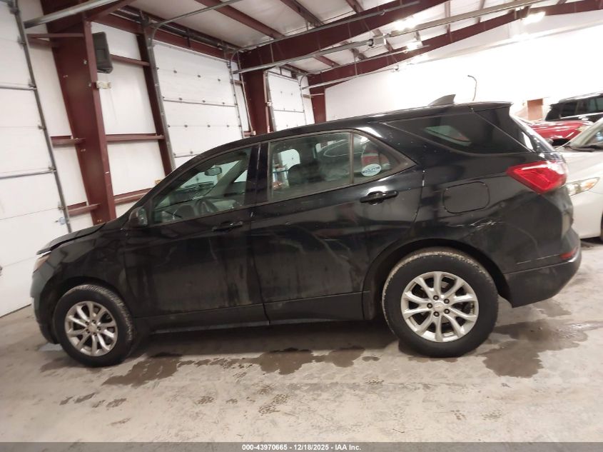 2018 Chevrolet Equinox Ls VIN: 2GNAXHEV2J6227189 Lot: 43970665