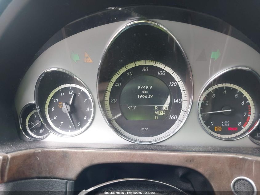 2010 Mercedes-Benz E 350 VIN: WDDHF5GB5AA136518 Lot: 43970666