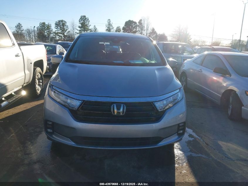 2023 Honda Odyssey Ex-L VIN: 5FNRL6H66PB050519 Lot: 43970668