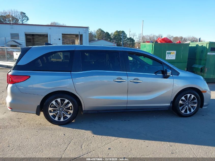 2023 Honda Odyssey Ex-L VIN: 5FNRL6H66PB050519 Lot: 43970668