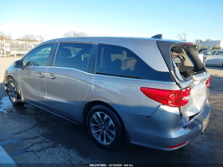 2023 Honda Odyssey Ex-L VIN: 5FNRL6H66PB050519 Lot: 43970668