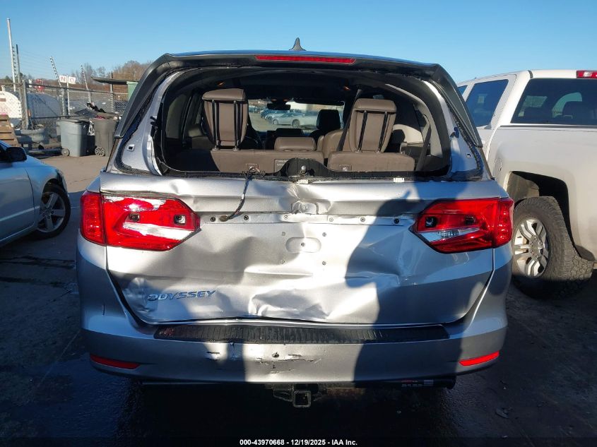 2023 Honda Odyssey Ex-L VIN: 5FNRL6H66PB050519 Lot: 43970668