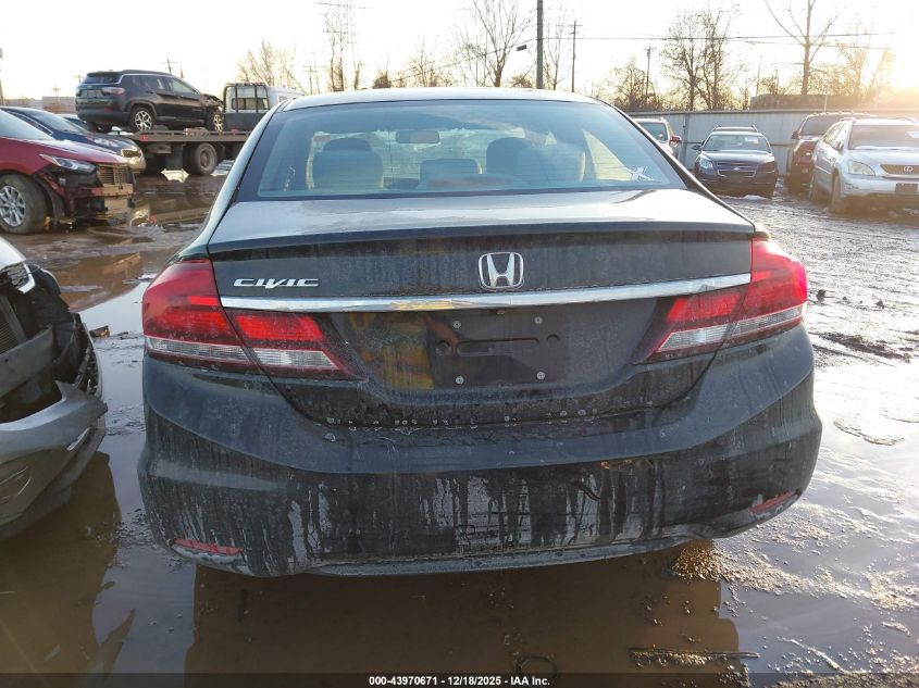 2015 Honda Civic Lx VIN: 19XFB2F55FE093763 Lot: 43970671