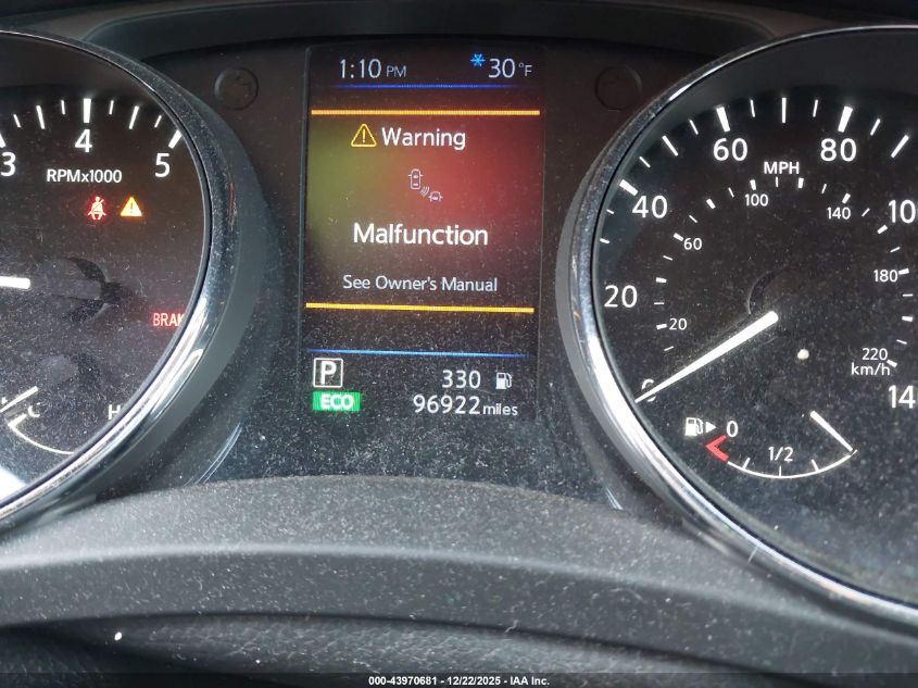 2019 Nissan Rogue Sv VIN: 5N1AT2MV3KC754844 Lot: 43970681