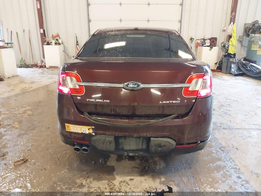 2010 Ford Taurus Limited VIN: 1FAHP2FW5AG162372 Lot: 43970694