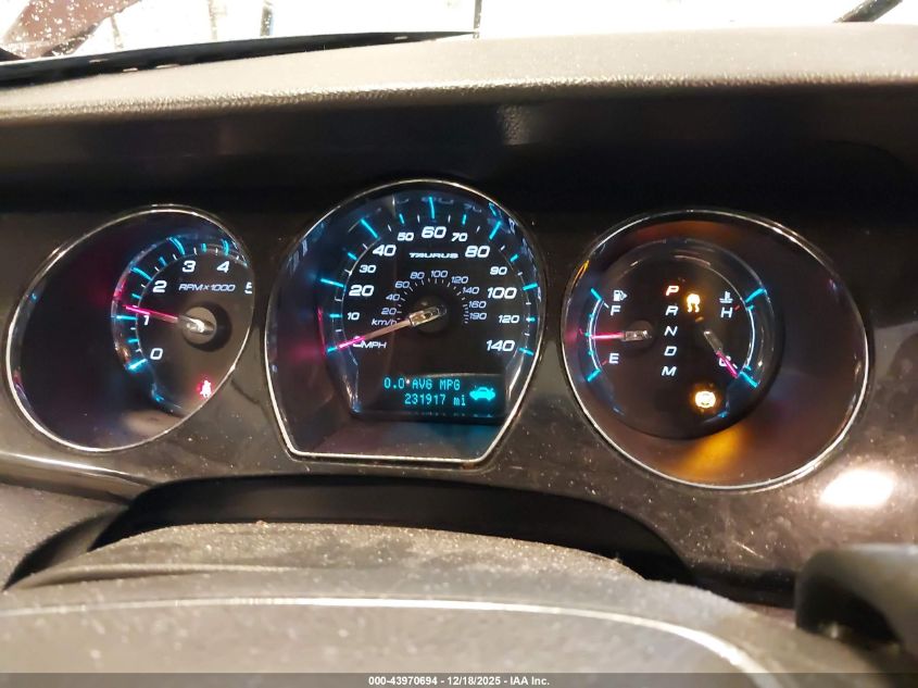 2010 Ford Taurus Limited VIN: 1FAHP2FW5AG162372 Lot: 43970694