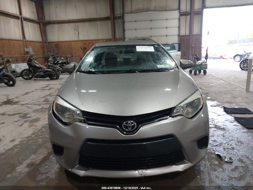 2014 Toyota Corolla Le VIN: 2T1BURHE3EC115125 Lot: 43970696