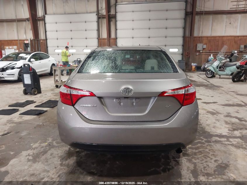 2014 Toyota Corolla Le VIN: 2T1BURHE3EC115125 Lot: 43970696