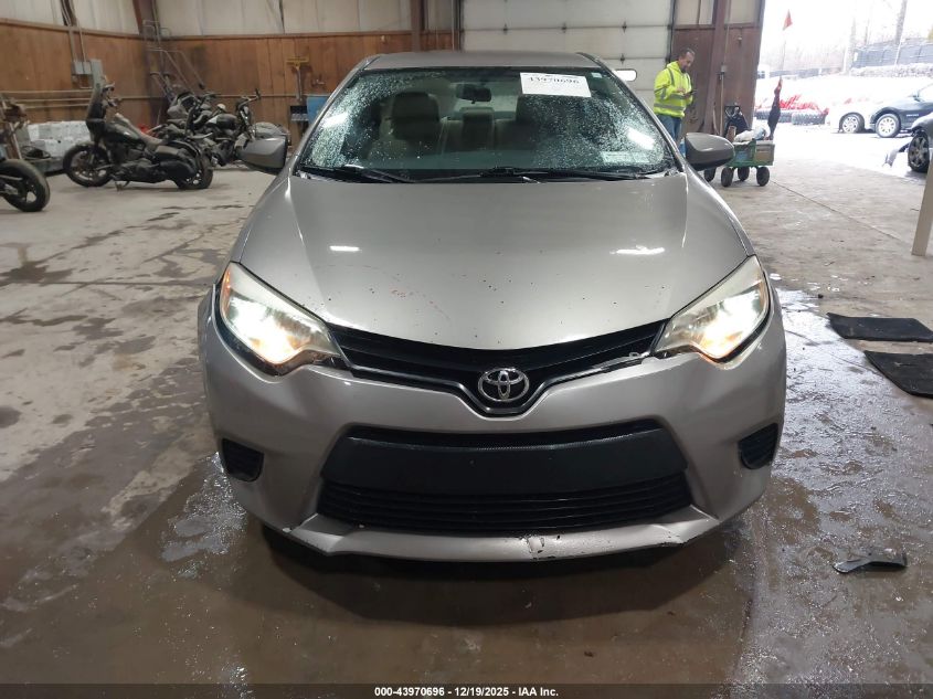 2014 Toyota Corolla Le VIN: 2T1BURHE3EC115125 Lot: 43970696