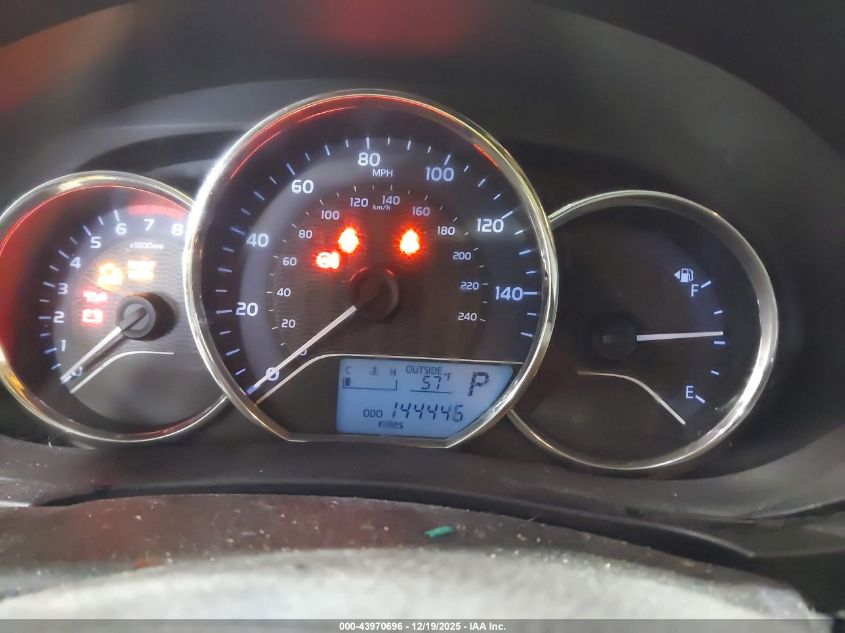 2014 Toyota Corolla Le VIN: 2T1BURHE3EC115125 Lot: 43970696