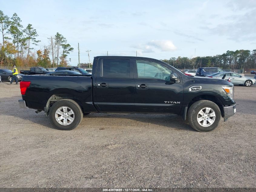 2017 Nissan Titan Sv VIN: 1N6AA1EK8HN566274 Lot: 43970699