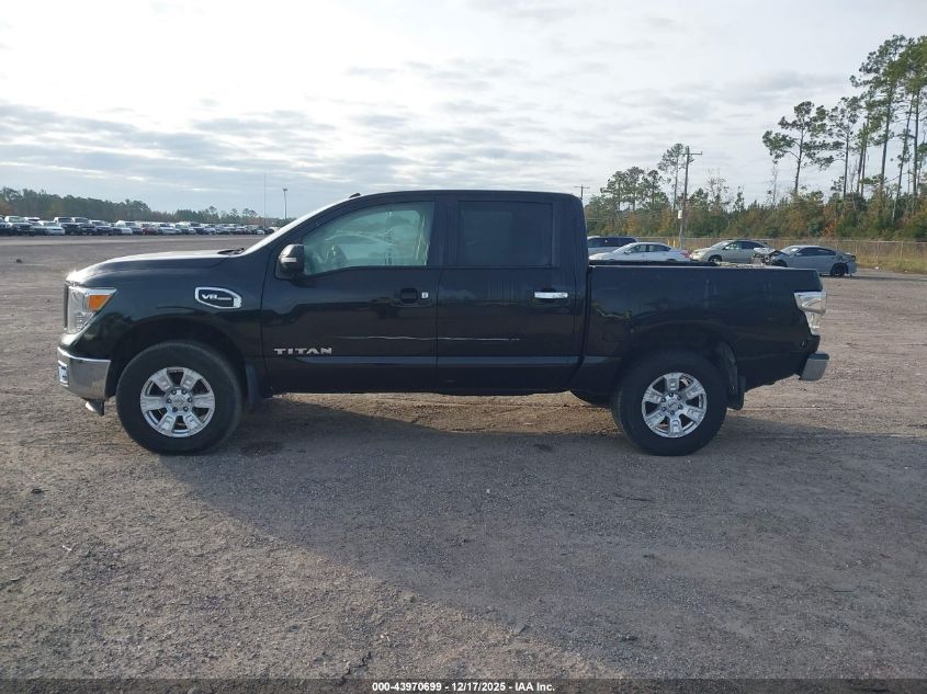 2017 Nissan Titan Sv VIN: 1N6AA1EK8HN566274 Lot: 43970699