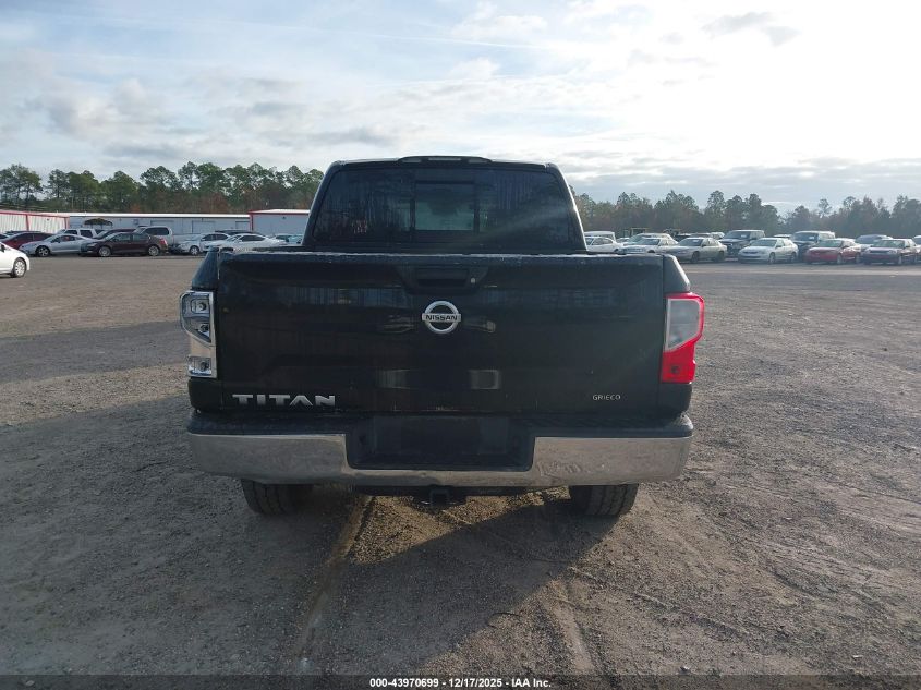 2017 Nissan Titan Sv VIN: 1N6AA1EK8HN566274 Lot: 43970699