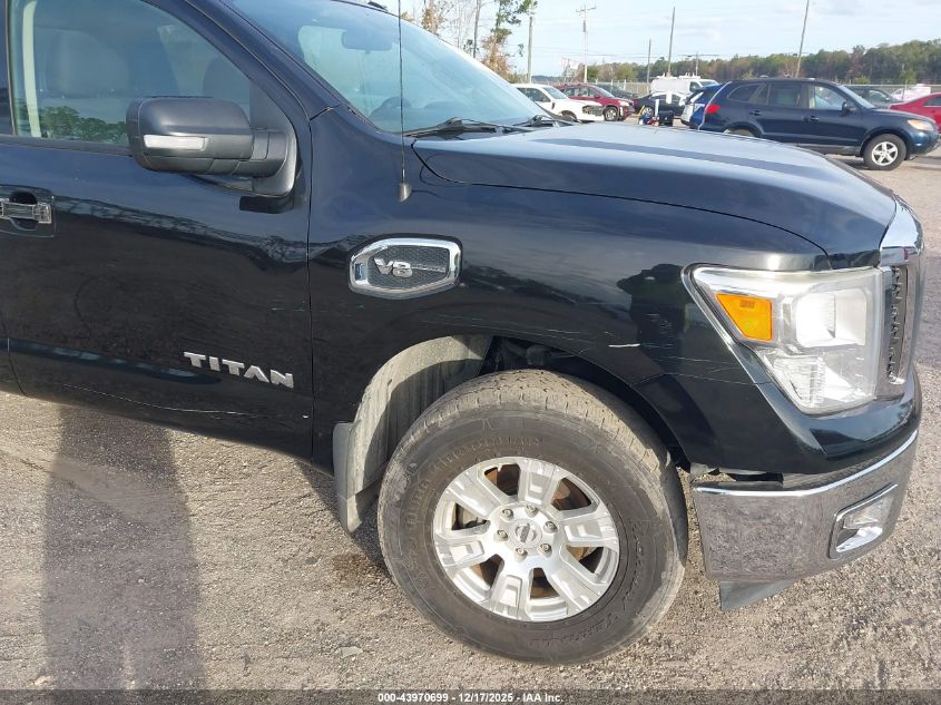 2017 Nissan Titan Sv VIN: 1N6AA1EK8HN566274 Lot: 43970699