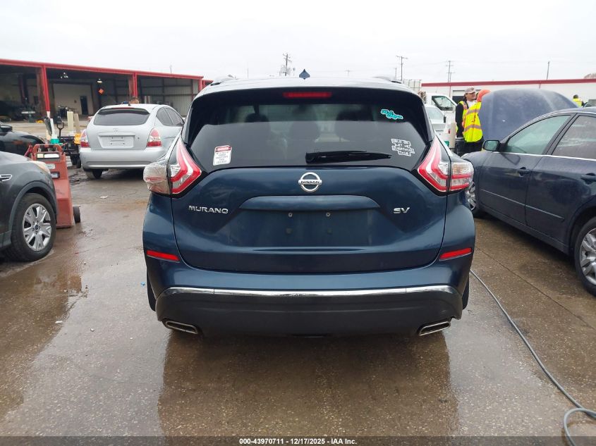 2015 Nissan Murano Sv VIN: 5N1AZ2MG0FN278191 Lot: 43970711