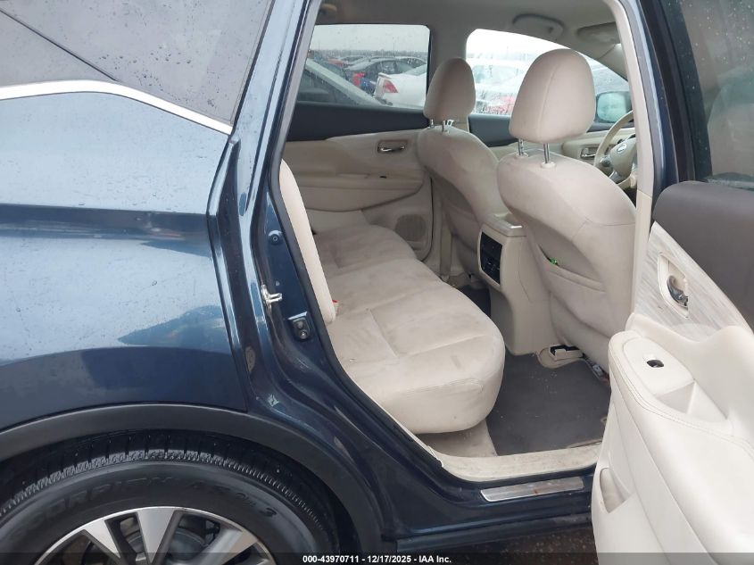 2015 Nissan Murano Sv VIN: 5N1AZ2MG0FN278191 Lot: 43970711