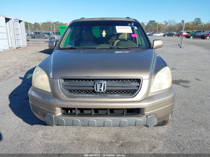 2HKYF18583H518615 2003 HONDA PILOT photo no. 10