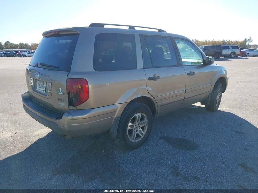 2HKYF18583H518615 2003 HONDA PILOT photo no. 4