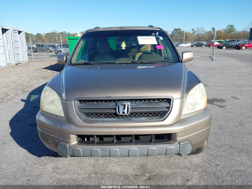 2HKYF18583H518615 2003 HONDA PILOT photo no. 9