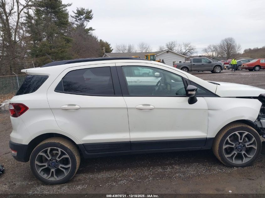 2019 Ford Ecosport Ses VIN: MAJ6S3JL7KC301614 Lot: 43970721